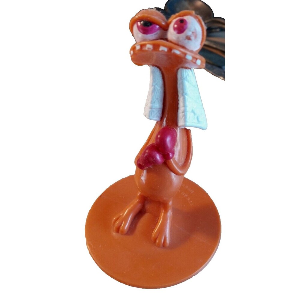 Vintage 1998 Saban Space Goofs Unbeatable Bud Figure Suction Taco Bell Kids Toys